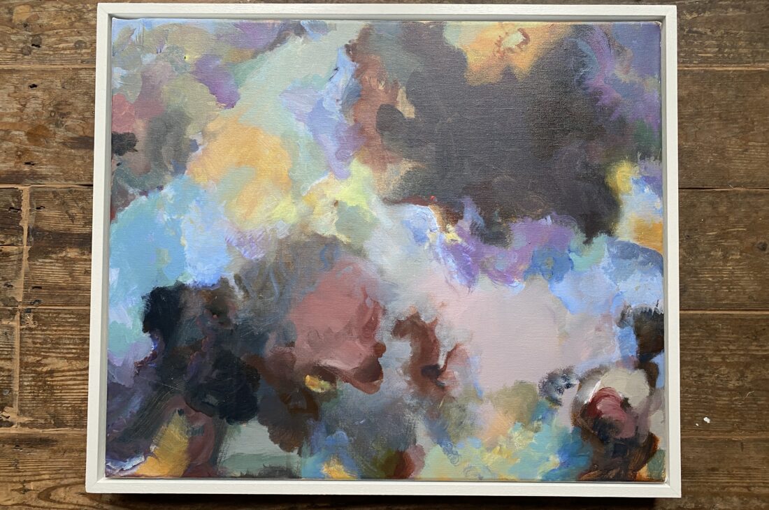 Hold the light acrylic on linen 60x40cm