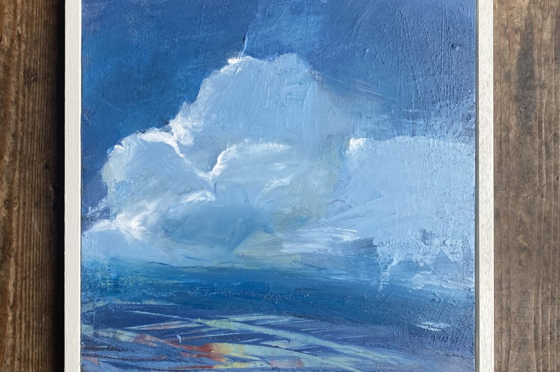 Let it go acrylic on canvas 30x30cm