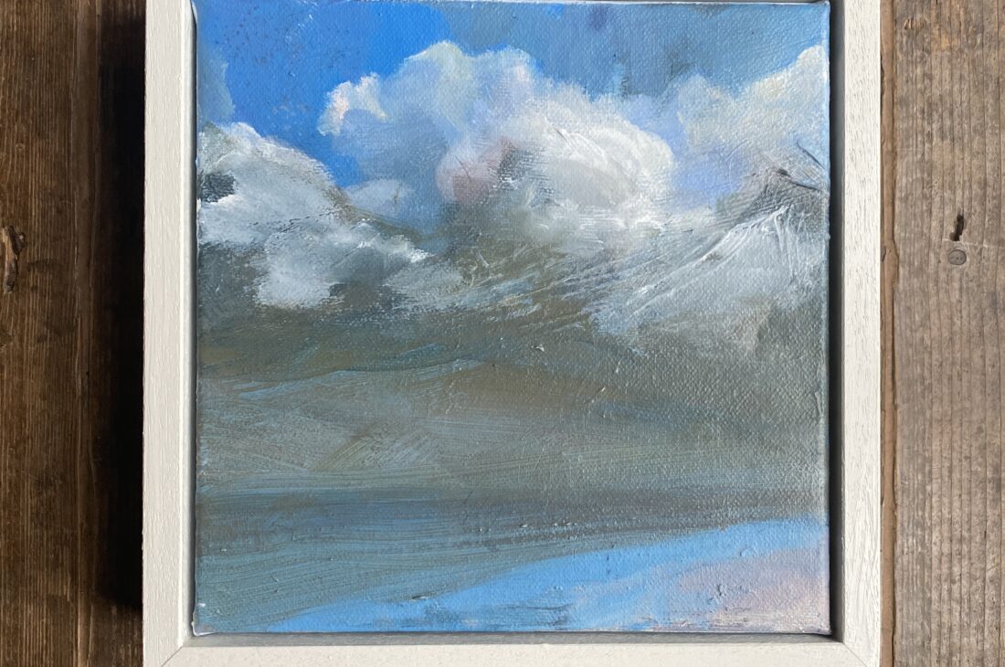 Let me go acrylic on canvas 20x20cm