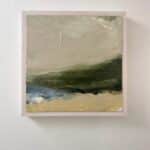 Hightide south devon 50x50 acrylic on wood