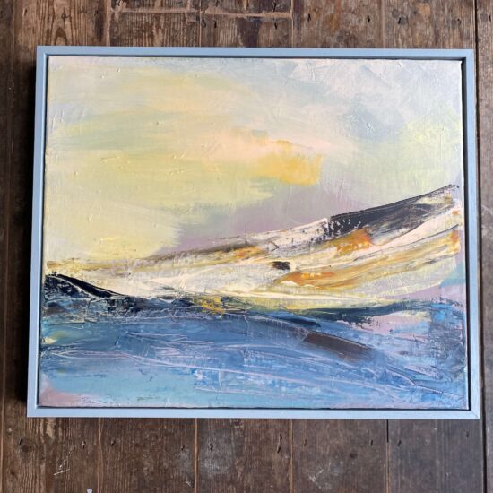 Summers end 64x54cm acrylic on linen