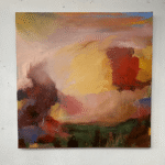 Asking too much 76x76cm acrylic on linen