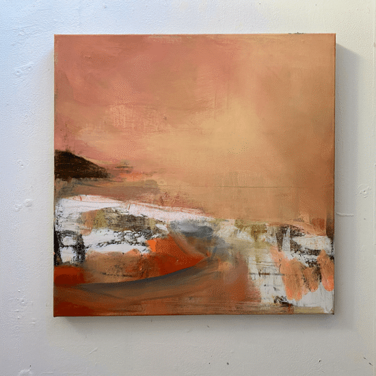 O mio babbino caro 60x60cm acrylic on linen