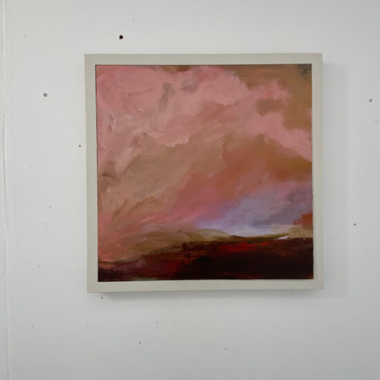 Love wake the autumn 40x40 acrylic on linen