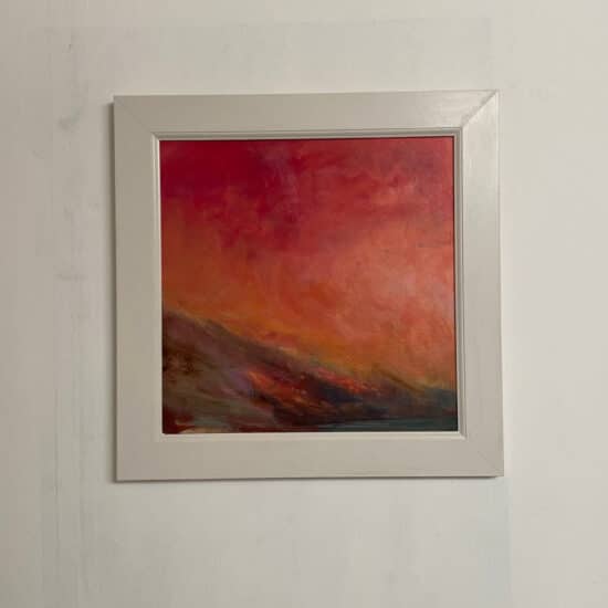 Summers breath 40x40 acrylic on linen