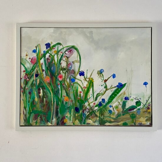 The tangled web we weave 80x60cm acrylic on linen