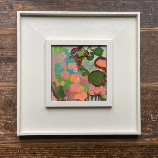 Mid summer 15x15cm acrylic on wood
